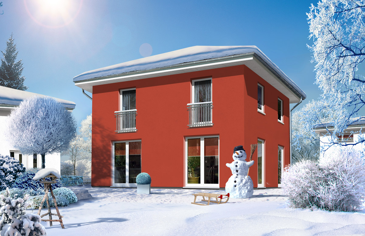 Hausbau im Winter – Das sollten Bauherren wissen!