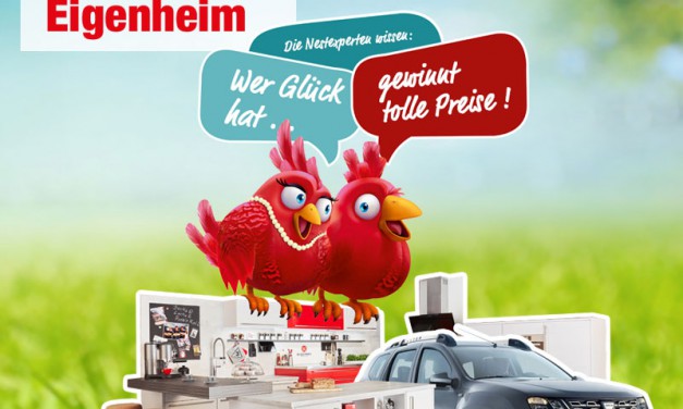 Informieren und tolle Preise gewinnen: Aktionswochen Eigenheim vom 8. bis 25. Oktober 2016