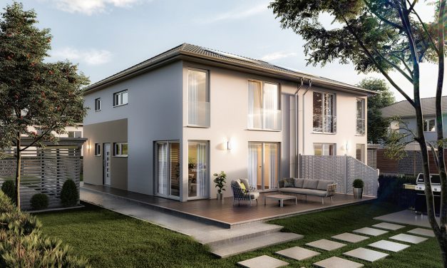 Modernes Doppelhaus für Normalverdiener: Das neue Aura 136 von Town & Country Haus